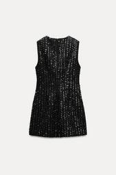 ZW COLLECTION SHORT SEQUINNED DRESS