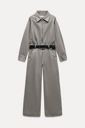 ZW COLLECTION BELTED JUMPSUIT