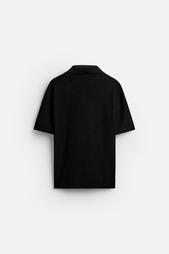 TEXTURED POLO SHIRT