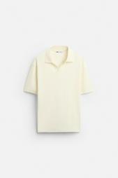 TEXTURED POLO SHIRT