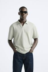 TEXTURED POLO SHIRT