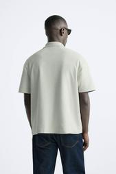 TEXTURED POLO SHIRT