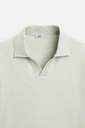 TEXTURED POLO SHIRT