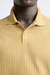 TEXTURED POLO SHIRT