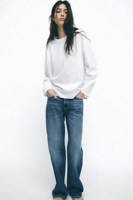 LABEL LONG SLEEVE T-SHIRT