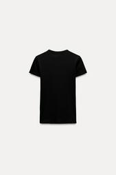 RIBBED SHORT SLEEVE T-SHIRT