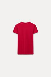 RIBBED SHORT SLEEVE T-SHIRT