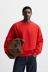 BOXY FIT CREW NECK SWEATSHIRT