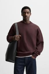 BOXY FIT CREW NECK SWEATSHIRT