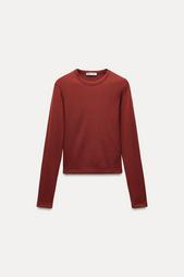 COTTON MODAL LONG SLEEVE T-SHIRT