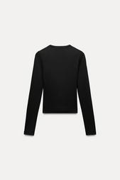 COTTON MODAL LONG SLEEVE T-SHIRT