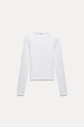 COTTON MODAL LONG SLEEVE T-SHIRT