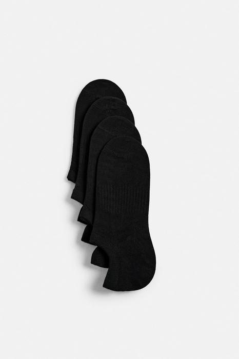 4-PACK OF NO-SHOW SOCKS