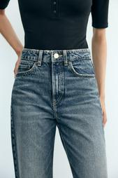 TRF MOM FIT HIGH-WAIST JEANS