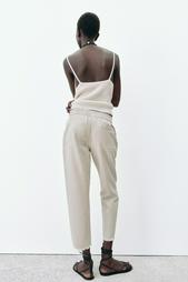 ZW COLLECTION PYJAMA-STYLE JOGGERS