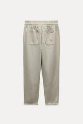 ZW COLLECTION PYJAMA-STYLE JOGGERS