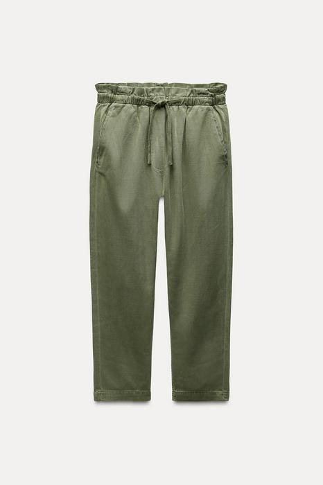 ZW COLLECTION PYJAMA-STYLE JOGGERS