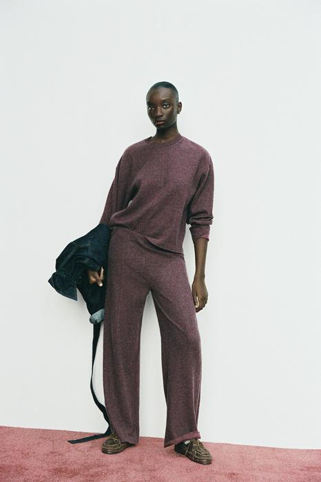 SOFT STRAIGHT-LEG TROUSERS