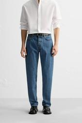 STRAIGHT-LEG JEANS