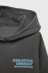 Z3D OVERSIZE TEXT HOODIE