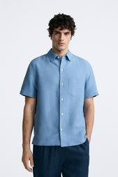 LINEN - SILK BLEND SHIRT