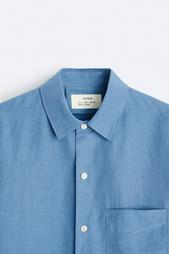 LINEN - SILK BLEND SHIRT