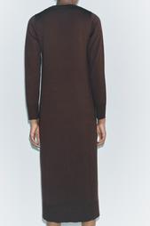 LONG PLAIN KNIT DRESS