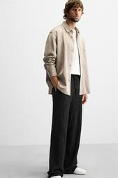 JACQUARD TEXTURED TROUSERS