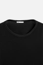 BASIC RIBBED T-SHIRT