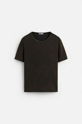 BASIC RIBBED T-SHIRT