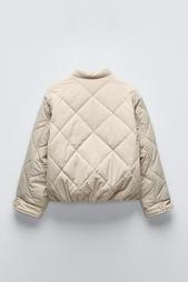 QUILTED BOMBER JACKET