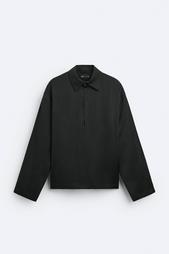 SATIN POLO SHIRT