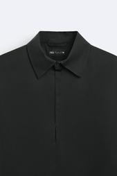 SATIN POLO SHIRT