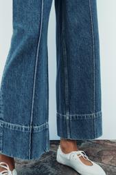 Z1975 WIDE-LEG HIGH-WAIST CROPPED JEANS