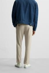 TEXTURED COMFORT TROUSERS