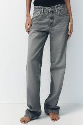 TRF WIDE-LEG MID-WAIST JEANS