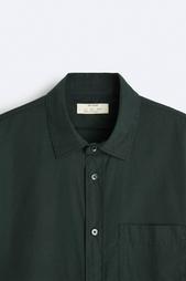 FADED POPLIN SHIRT