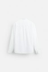 CREASED-EFFECT COTTON SHIRT