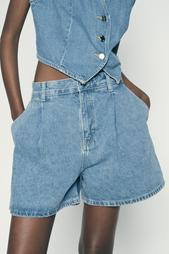 Z1975 DENIM BERMUDA SHORTS WITH DARTS