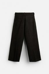 NANUSHKA X ZARA BELTED PLEAT-FRONT TROUSERS