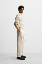 PLEATED TROUSERS