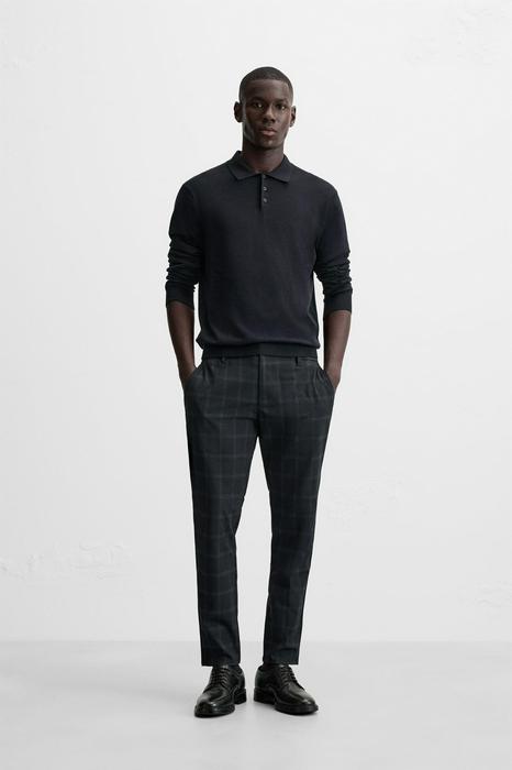 SLIM FIT COMFORT TROUSERS