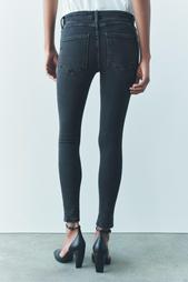 ZW COLLECTION SKINNY MID-WAIST JEANS