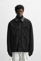 CONTRAST PADDED PARKA