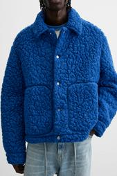 FAUX SHEARLING JACKET