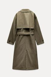 LONG TRENCH COAT WITH BELT