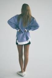 OVERSIZED POPLIN SHIRT WITH DOUBLE CUFFS