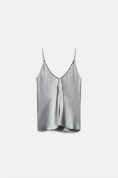 ZW COLLECTION SATIN CAMISOLE TOP