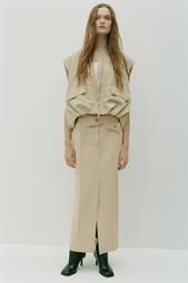 ZW COLLECTION STRAIGHT GABARDINE SKIRT