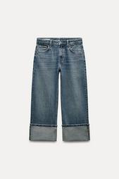 TRF STRAIGHT-LEG MID-RISE JEANS